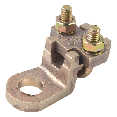 Conector de Bornes de 1/2" a Cable de Calibre 4 a 1/0 (AWG).