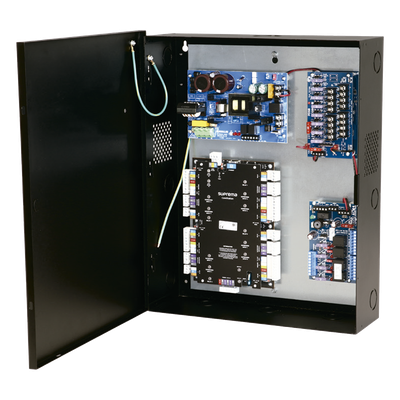 Kit de Fuente, 12 Vcc, 6 A, 72 W, Con Controlador de Acceso, Regulador de Voltaje, Distribuidor de 8 Salidas, Contiene AL600ULXB, ACM8,VR6, PDS8