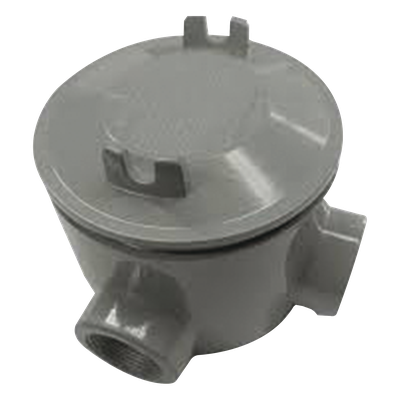 Caja con Tapa Tipo GRL de 1" (25 .4 mm) / Caja a Prueba de Explosión/ Para Áreas Peligrosas / Libre de Cobre.