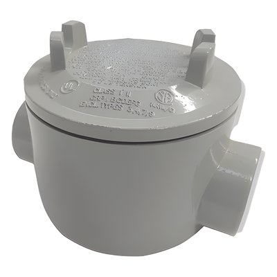 Caja con Tapa Tipo GRC de 3/4" (19 mm) / Caja a Prueba de Explosión / Para Áreas Peligrosas / Libre de Cobre.