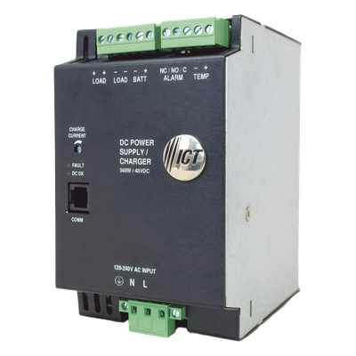 Fuente de Poder Industrial de 480W, salida 48 Vcc, para montaje en riel Din