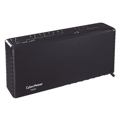 UPS de 750 VA/375 W, Topología Standby, Entrada 120 Vca NEMA 5-15P, de Escritorio, Con 8 Tomas NEMA 5-15R