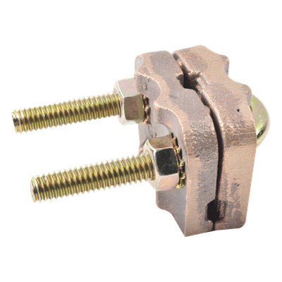 Conector de Varilla 5/8" a Cable Calibre 4  a 3/0 AWG. 
