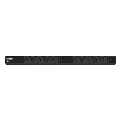 PDU Básico para Distribución de Energía, Enchufe de Entrada NEMA L5-20P, Con 20 Salidas C13 y 2 C19, de Instalación Vertical, 120 Vca, 20 Amp