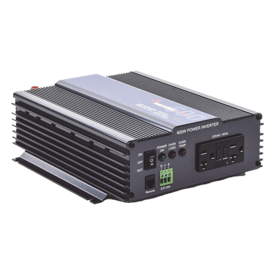 Inversor de Corriente Onda Pura 600W, Entrada 24 Vcc, Salida 120 Vca 