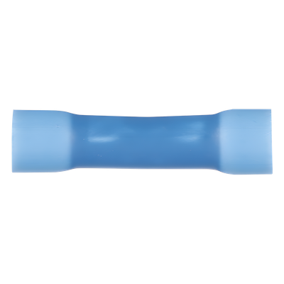 Conector de Empalme a Tope, Para Cables de 16 a 14 AWG, De Vinilo Aislado, Color Azul, Paquete de 50 Piezas