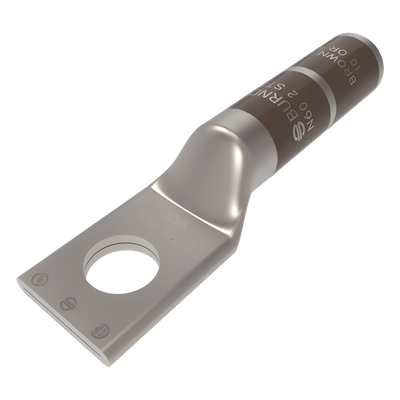 Zapata Terminal de Cañón Largo para Tornillo  5/16" y Calibre 2 AWG.