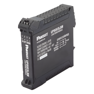 Sensor de Carga, Para UPS Industrial de Panduit UPS00100DC, De Montaje en Riel Din, Color Negro           