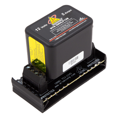 Protector Modular 12 V / 2 Pares / Hot-Swap / Tecnología SAD / Voz Datos y Señalización