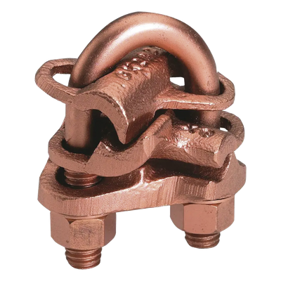 Conector mecánico para 2 cables en forma de cruz para  ranura A calibre mínimo 4 sol- 2/0 tre y ranura B 4 sol - 2/0 tre.