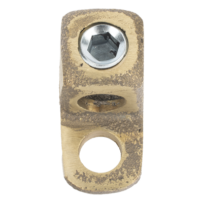Conector Bornes 1/2" / Cable 1/0 AWG-250 MCM / Bronce 100% / Baja Resistencia / Sin Soldadura Exotérmica