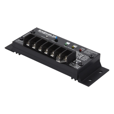 Controlador de Carga Solar SunSaver PWM 20 A / 24 VCC / Encapsulado Epóxico / Clase 1 Div 2 / Compensación de Temperatura
