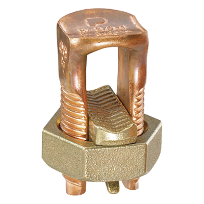 Conector Mecánico de Puesta a Tierra, de Cobre, Para Cables de Calibre 8 a 4 AWG