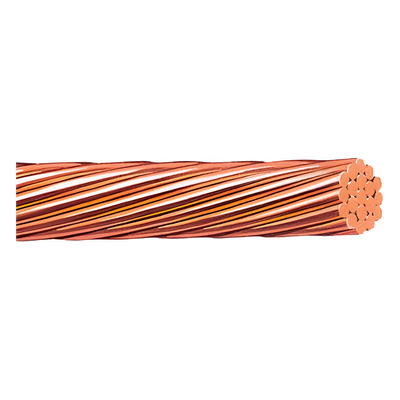 Cable Eléctrico de Cobre Desnudo Calibre 2/0 AWG 19 Hilos (100 metros).