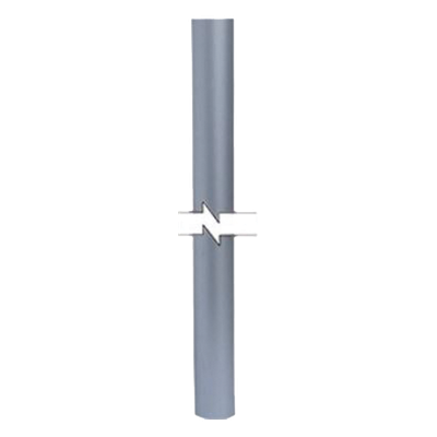 Mástil 6 metros, 2" diámetro Acero Inoxidable.