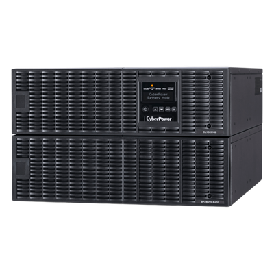 UPS de 10000 VA/10000 W, Online Doble Conversión, 200 - 240 Vac de Entrada, 200 - 240 Vac de Salida, Terminal Hardwired, Onda Senoidal Pura, Torre o Rack de 6 UR, Con 3 Tomas NEMA L6-30R