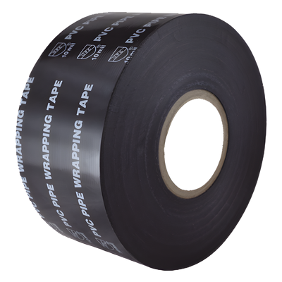 Cinta WRAP de PVC / Grado Premium / 4.8 cm (1.89 in) × 10 m (32.8 ft) / Base de Tela Impermeable / Acabado Mate Antirreflejante / Alta Resistencia Ambiental / Negro