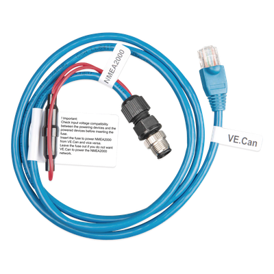 Cable Micro- C VE.Can a NMEA 2000 para Comunicación entre Equipos Victron y Rede NMEA 2000