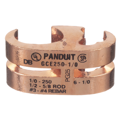 Conector de Conexión a Tierra tipo "E" para Conductor 1/0 AWG STR – 250 KCMIL (70–120mm²) MAIN y TAP