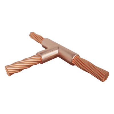 Molde para Soldadura exotemica tipo T para cable 4/0 AWG - 4/0 AWG. 