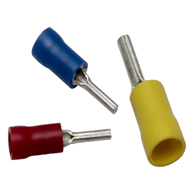 Terminal aislada tipo pin para calibre 12 - 10 AWG.