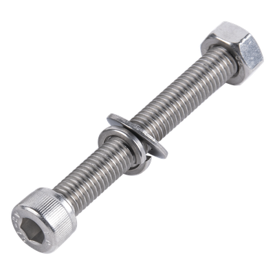 Tornillo acero inoxidable  M8*65 para montajes de modulos fotovoltaicos 