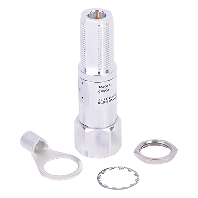 Protector RF Coaxial de 2000 - 6000 MHz Con Filtro Pasa Alta Con Conector N-Macho Hacia el Equipo