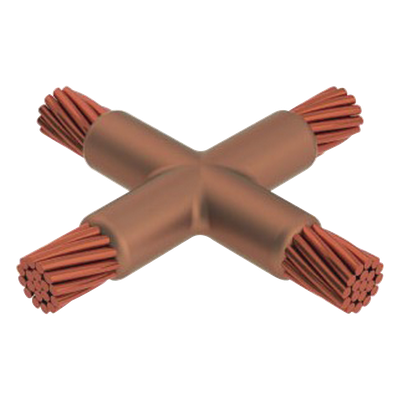 Molde para Soldadura exotemica tipo X para cable 1/0 AWG - 1/0 AWG. 