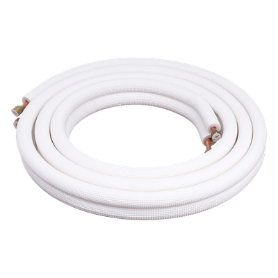 Kit de tubería / 1 / 4"  y 5 / 8 " / Capacidad para minisplit AUFIT / 2 a 3 Toneladas / Cinta aislante / Accesorios / Longitud de 4 metros