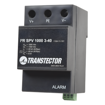 Supresor de Sobretensiones A 1000 VDC Tipo 2 En Montaje DIN Rail