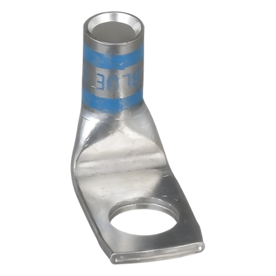 Zapata de compresión LCAX6-38F-L a 90° grados para cal. 6 Awg, Barreno para tornillo prisionero de 3/8, 1 Pz