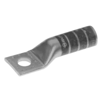 Terminal de Compresión de Cañón Largo para Tornillo 1/2 "  y Calibre 4/0 AWG.