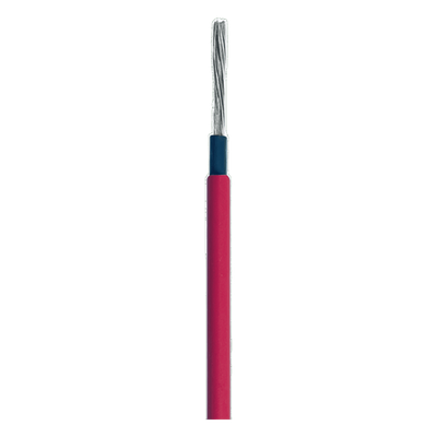 Cable Fotovoltaico Rojo/ Cobre Estañado / 4 mm² (12 AWG) / 2000V / Rollo de 100 m / / UL 4703 y TUV