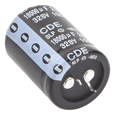 Capacitor 18000uF a 25 V. Para Fuentes Convencionales RS12A y RS20A.