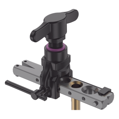 Herramienta de Abocardado Cónico Excéntrico HFT6 / Para Tubos 1/4" a 3/4" / Mango Giratorio Cómodo / Cuerpo de Aluminio / Calibrador Lateral / Abocardado Preciso / Ligera 0.93 kg