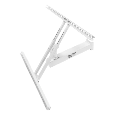 Soporte de Montaje para Panel Solar / Ajustable / Telescópico / 370W / Acero Galvanizado Q235 / Montaje en Poste / Inclinación 40°
