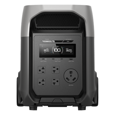 Estación de Energía Portátil EcoFlow DELTA 3 ULTRA, 3072Wh, Batería LiFePO4, Salida 3600W (Surge 7200W)