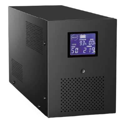 UPS de 3000VA/1,800W / Topología Línea Interactiva / Entrada y Salida 120 Vca / Regulador de Voltaje AVR 80-150 Vca / Clavija NEMA 5-15P / 6 Tomas NEMA 5-15R 
