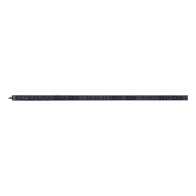PDU Básico para Distribución de Energía, Entrada 200-230 Vca NEMA L6-30P, Con 24 Tomas C13 y 8 C19, de Instalación Vertical, 30 Amp, 220 Vca