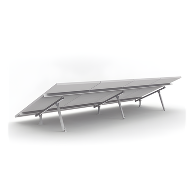 Montaje para Panel Solar, Riel de 4400mm para Módulos con Espesor de 40mm, Velocidad de Viento Máx. 162km/h