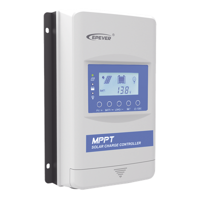 Controlador Solar MPPT / 30A / 12/24V / Voc 100V / RS-485 / Baterías Litio / IP32