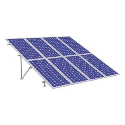 Montaje para Panel Solar, Riel "3" de 2200mm para Módulos con Espesor de 40mm, Velocidad de Viento Máx. 151km/h