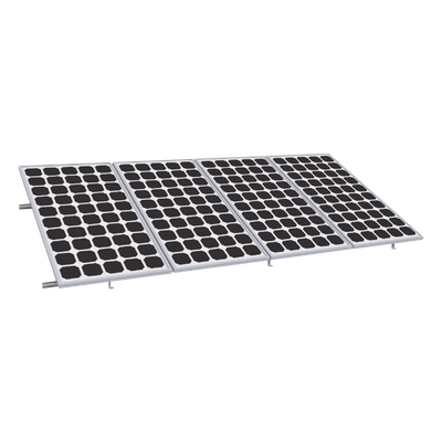 Montaje para Panel Solar, Riel de 4400mm para Módulos con Espesor de 35mm, Velocidad de Viento Máx. 136km/h