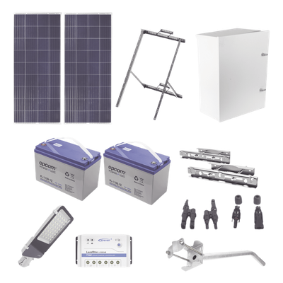 Kit de energía solar para alumbrado de 60 W