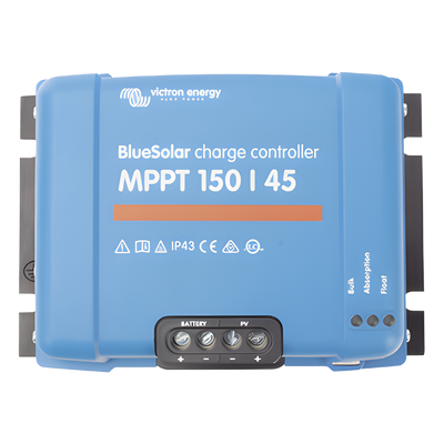 BlueSolar MPPT 150/45. Controlador Solar MPPT 45A, Voltaje Selección Automática: 12/24/36/48 Vcc.