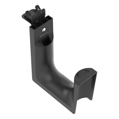 Sujetador STRONGHOLD tipo J (J-Hook), grosor de Brida 1/4", para Viga instalada con Martillo, hasta 46 Cables Cat6, Nylon 6.6 Metal, Color Negro, 1 pieza