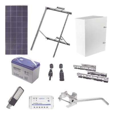 Kit de energía solar para alumbrado de 30 W