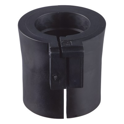 Pasacable de Entrada Sencilla y Pequeña 0.63"-0.67", para Cables Terminados, Color Negro. Paquete de 4 Piezas