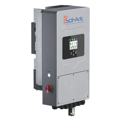 Inversor Hibrido SOL-ARK, 5 Kw, 127 Vcc, WIFI incluido, IP65, Entrada de Baterías a 48 Vcc