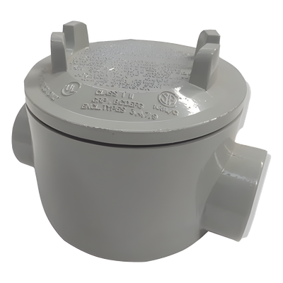 Caja con Tapa Tipo GRC de 2" (50.8 mm)/ Caja a Prueba de Explosión / Para Áreas Peligrosas / Libre de Cobre.